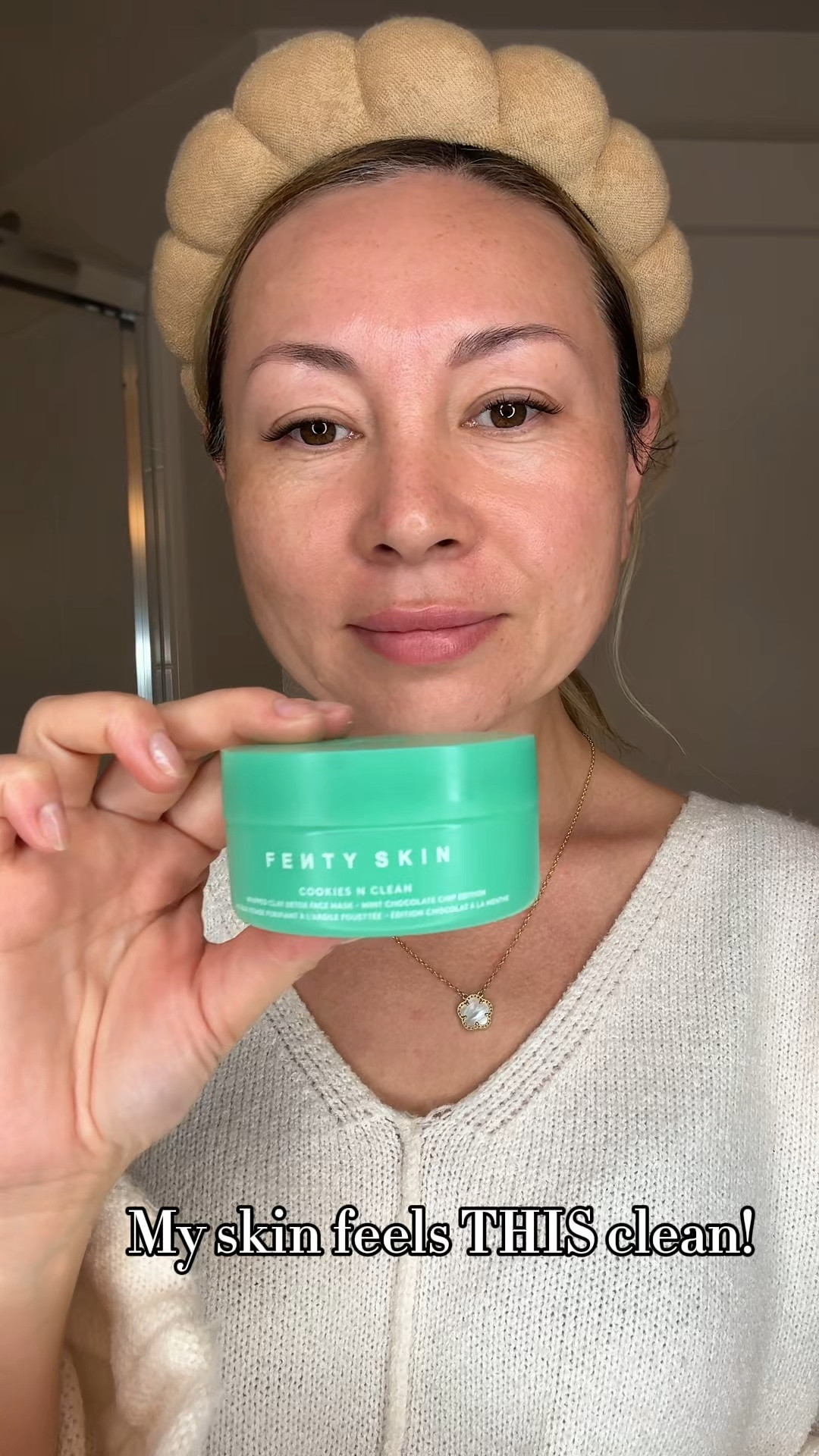 
“I have very oily skin, and this is hands down the best cleansing mask!
It leaves my skin squeaky clean, visibly tightens pores, and gives an amazing feeling of purity.
I honestly can’t imagine my skincare routine without it anymore!

#LTKBeauty #LTKFamily #LTKStyleTip