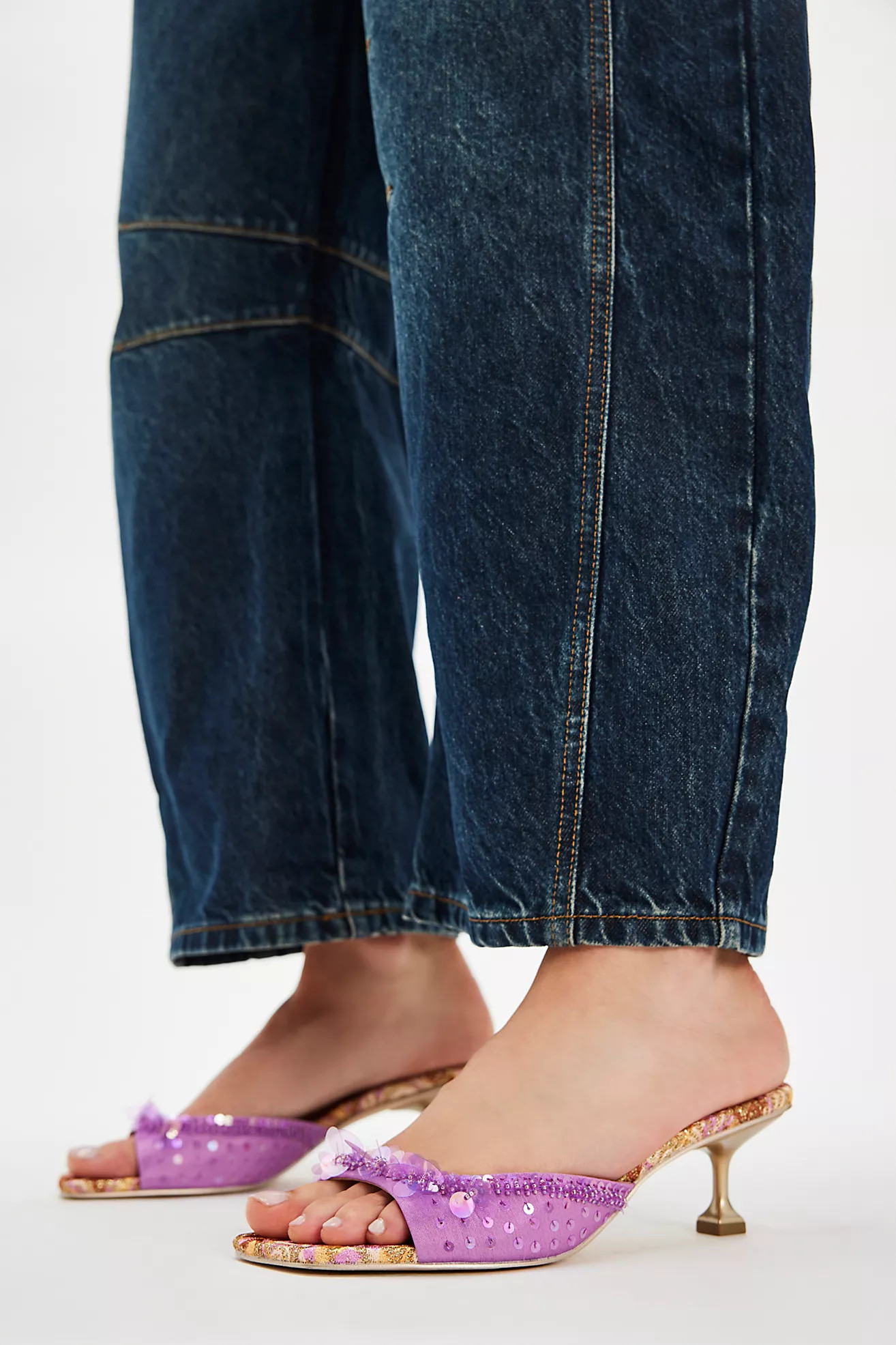Juliana Sequin Heels | Free People (Global - UK&FR Excluded)