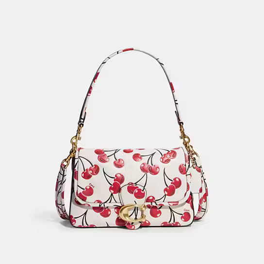 Soft Tabby Shoulder Bag With Cherry Print | Coach (US)