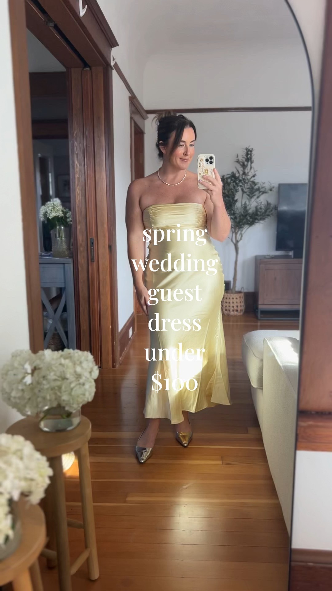 Spring wedding guest dress under $100

Size 8, butter yellow dresses, 

#LTKWedding #LTKMidsize #LTKWatchNow