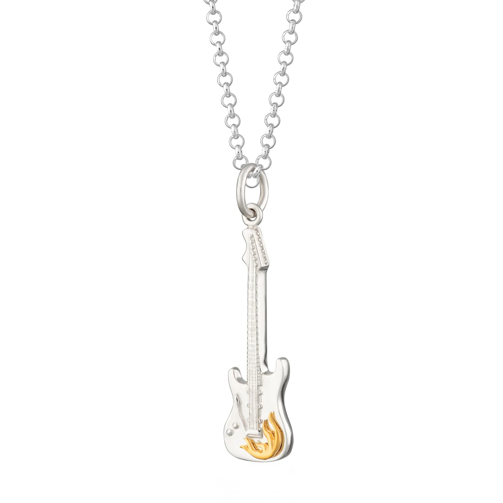 Electric Guitar Necklace | Scream Pretty