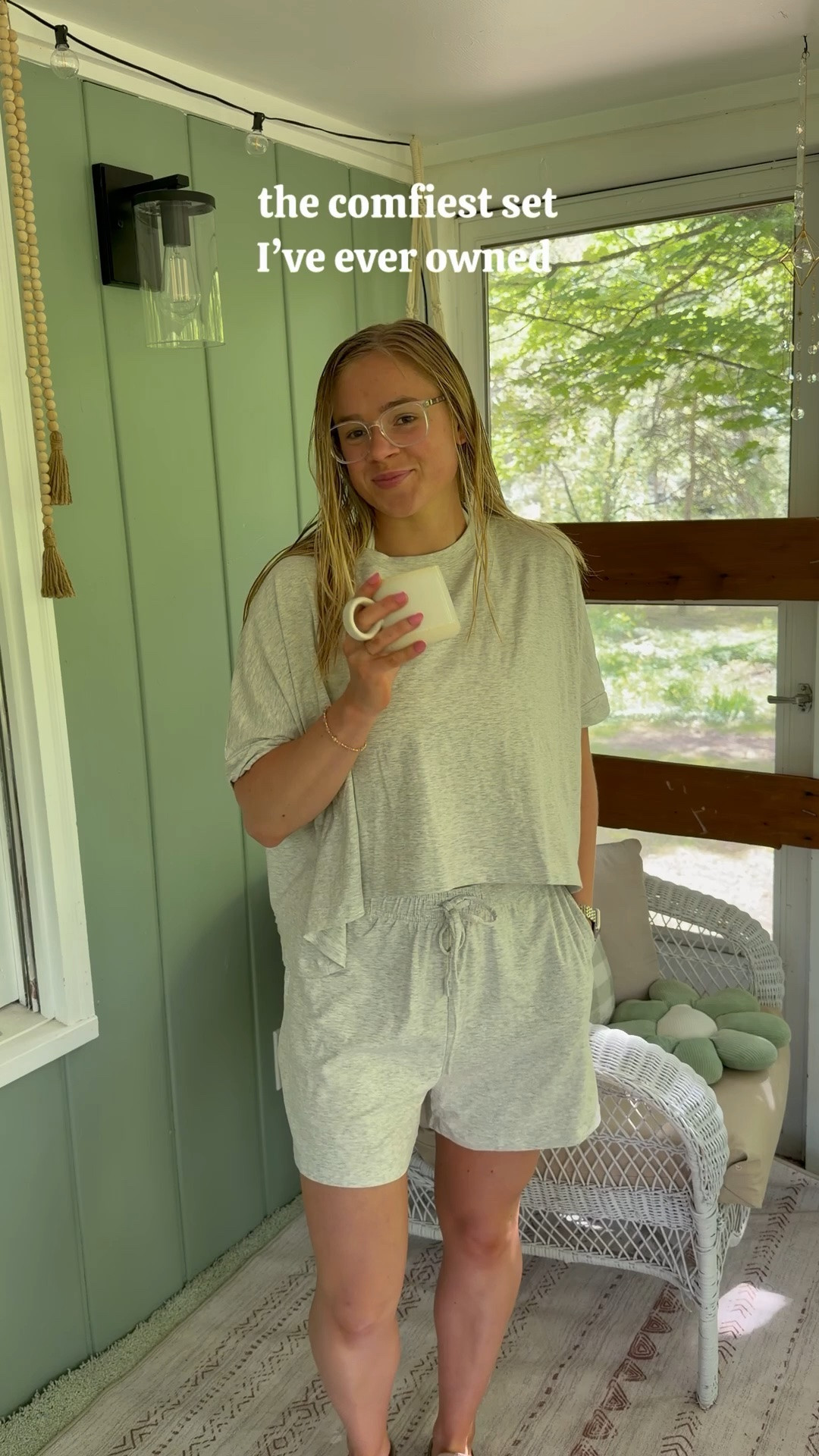 Comfort set feels like I’m wearing a cloud ☁️

#LTKootd #LTKMidsize #LTKselfcare