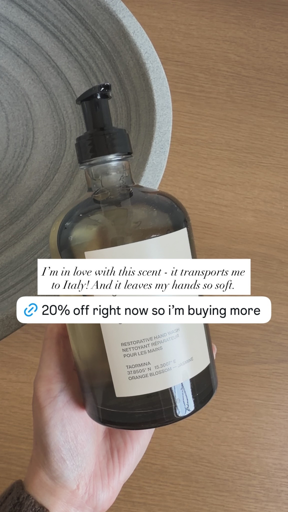 Sale alert! Using this hand soap is the best simple pleasure. 

#classicstyle
#handsoap
#homegoods
#bathroomsoap
#cleanbeauty

#LTKHome #LTKgrwm #LTKSeasonal