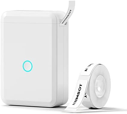 NIIMBOT D110 Label Maker, Bluetooth Printer with Multiple Templates, White | Amazon (US)