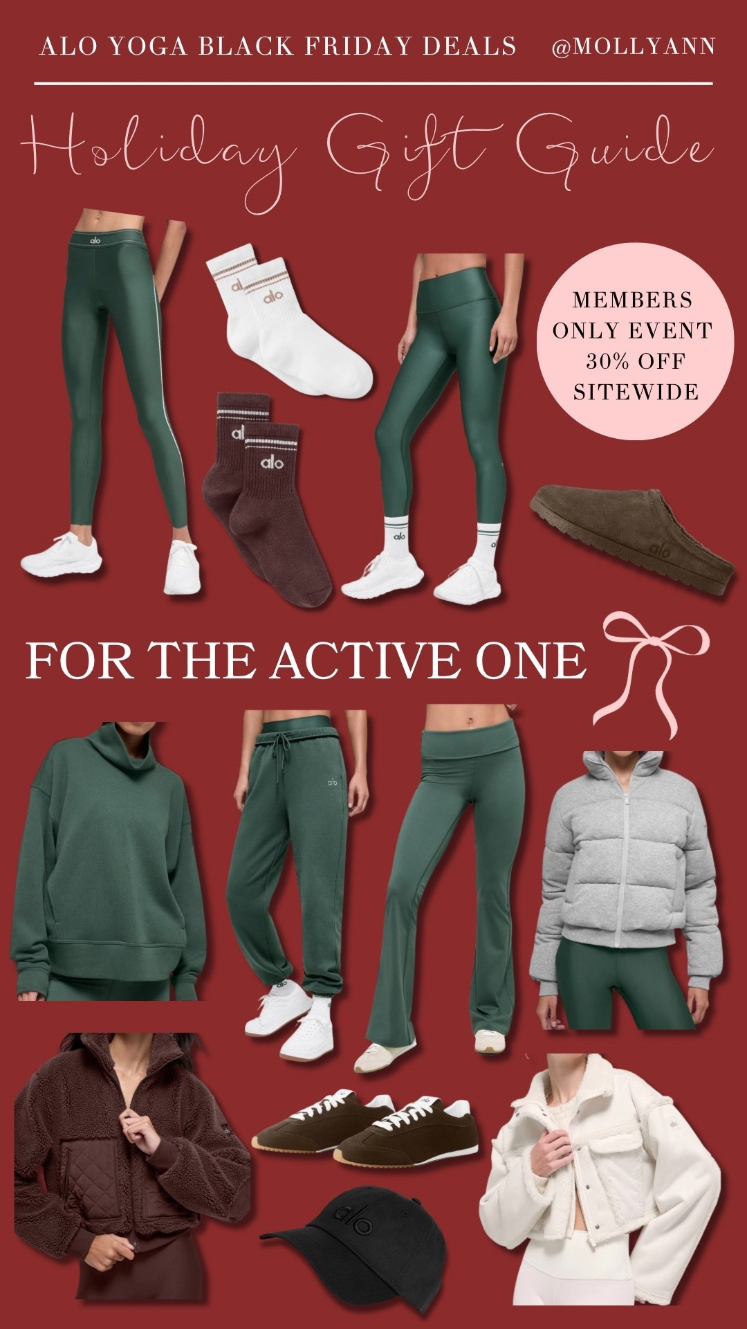 Alo Yoga Black Friday deals! 30% off sitewide for members! Active wear gift ideas 

#LTKSaleAlert #LTKCyberWeek #LTKGiftGuide