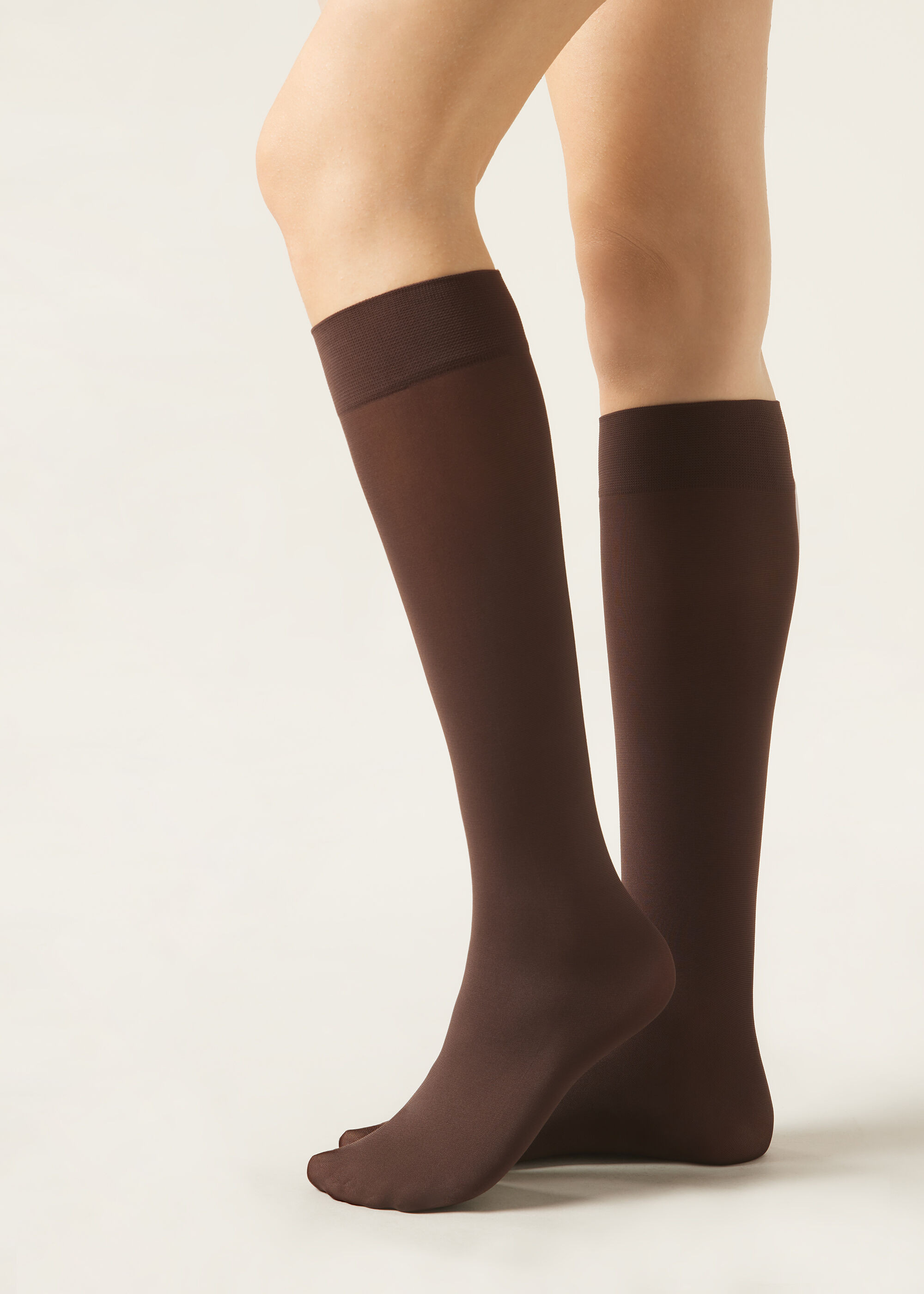 60 Denier Microfiber Knee-Highs | Calzedonia US