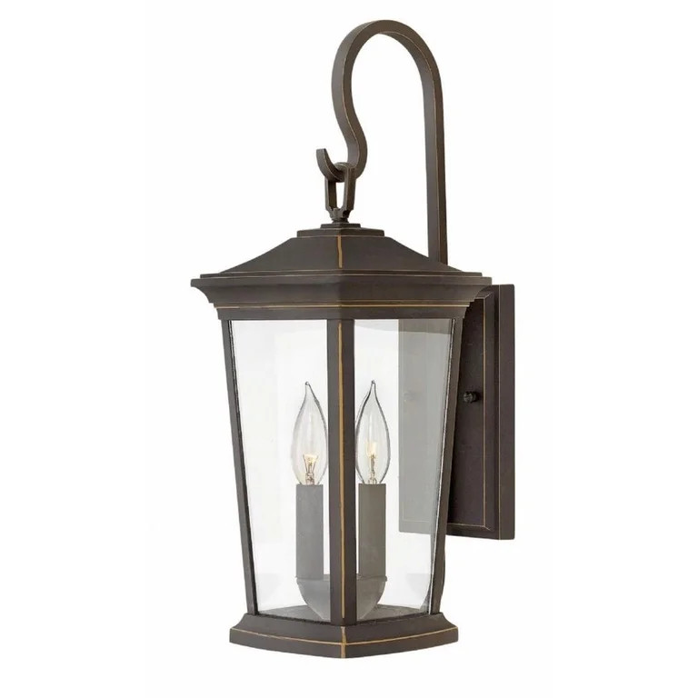 2 Light Medium Outdoor Wall Lantern in Traditional Style 8 inches Wide By 20 inches High-Oil Rubb... | Walmart (US)