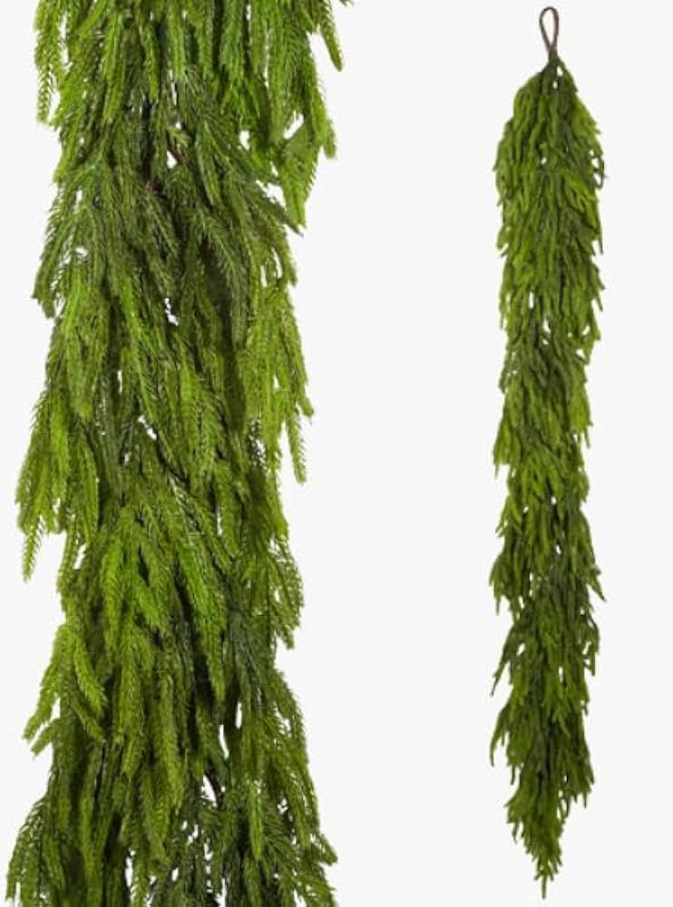 Norfolk Pine Garland, 6' | Amazon (US)