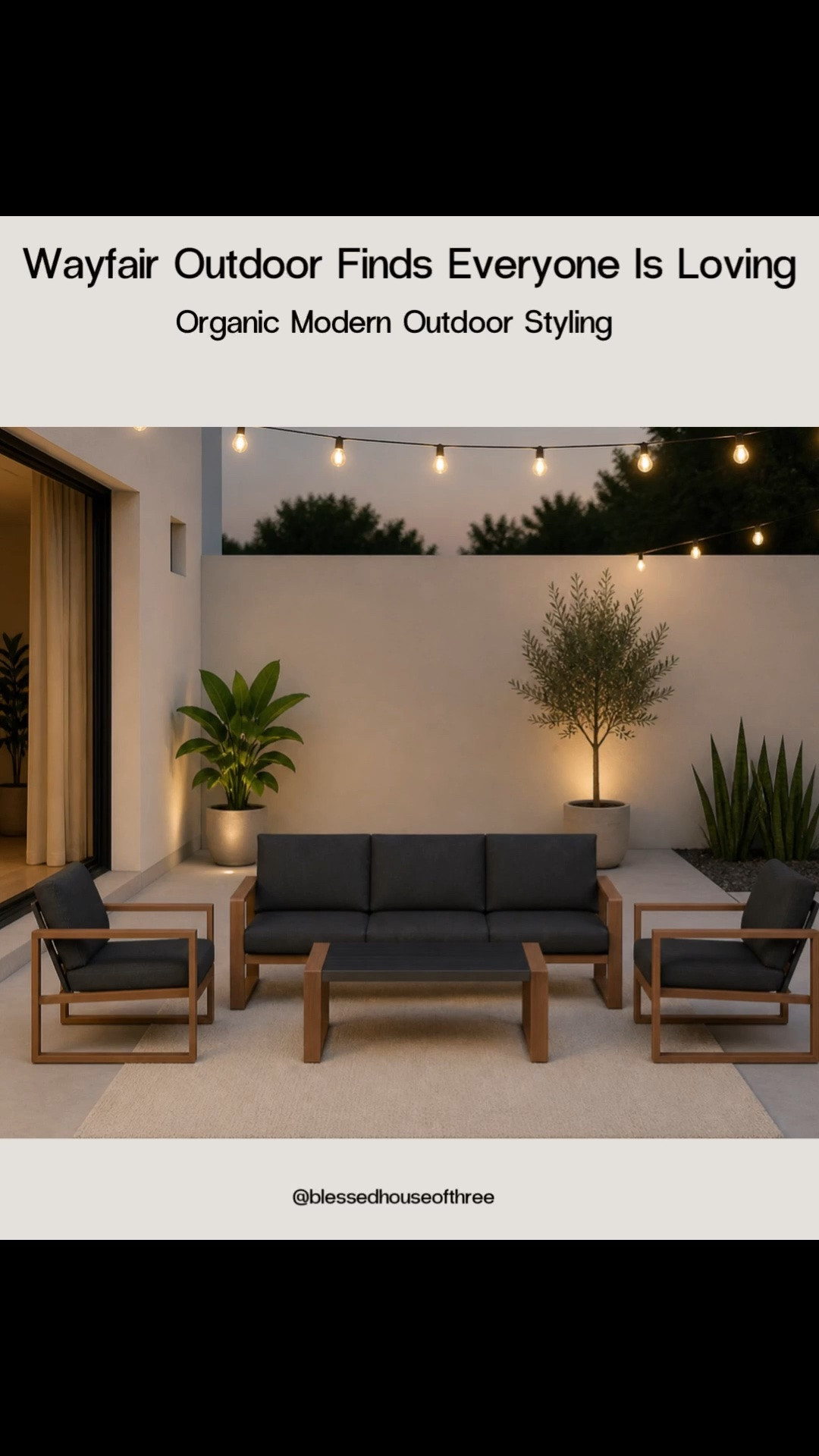Organic modern outdoor finds that make your patio feel elevated, cozy, and designer-inspired without feeling overdone 🤍 I’m loving the warm wood tones, neutral textures, scalloped umbrella details, and simple outdoor styling pieces that instantly make a space feel more curated for summer evenings outdoors. Sharing some of my favorite Wayfair outdoor finds for creating a relaxed organic modern patio setup. Follow me on LTK for daily home decor, outdoor styling & affordable finds.

#LTKSeasonal #LTKHome