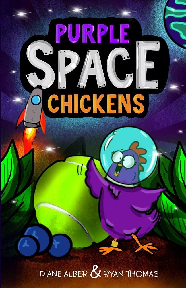 Purple Space Chickens (Purple Space Chickens: Dyslexia-Friendly Chapter Books for Kids Ages 6-10) | Amazon (US)