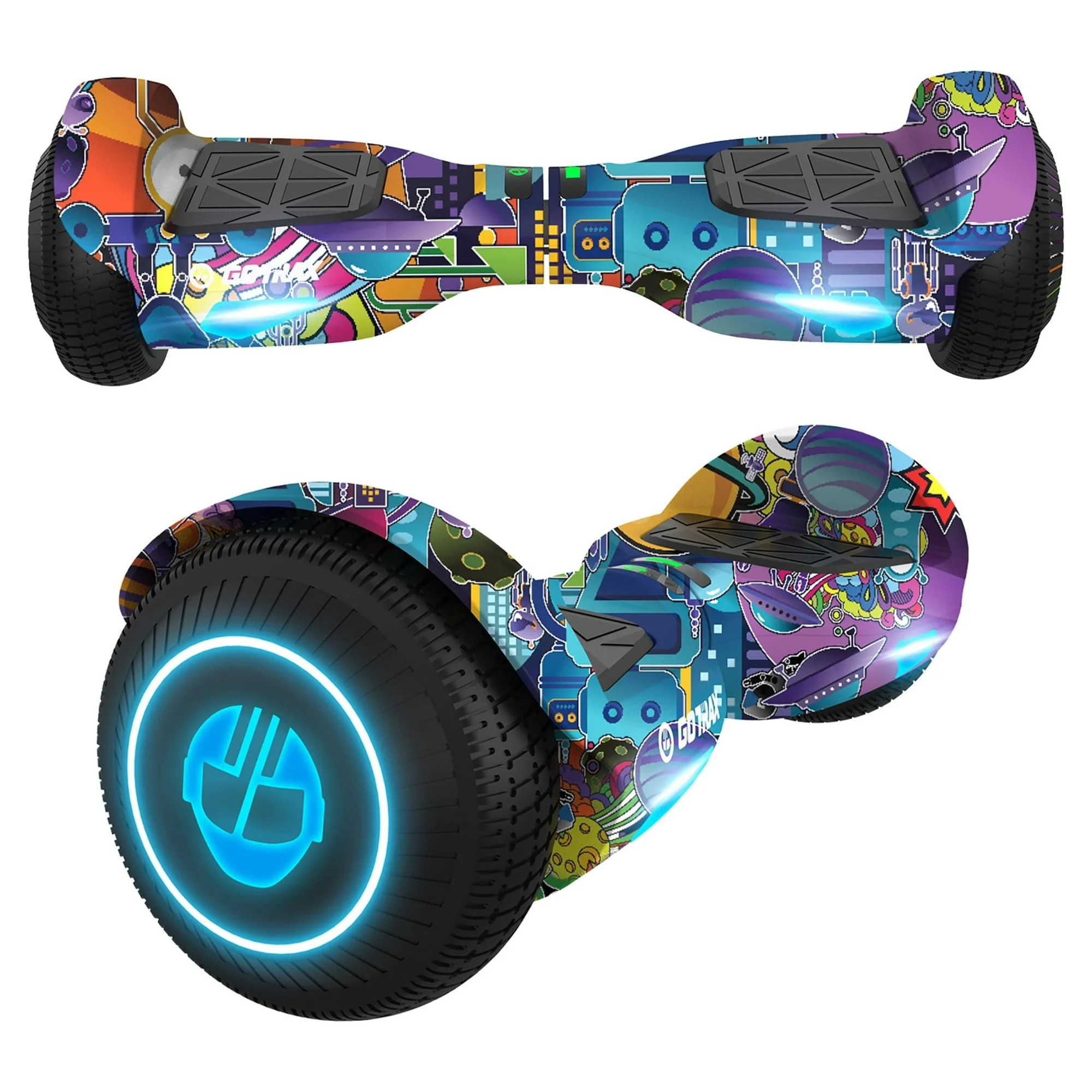 Gotrax Edge Hoverboard for Kids Adults, 6.5" Tires 6.2mph & 2.5 Miles Self Balancing Scooter, Gal... | Walmart (US)