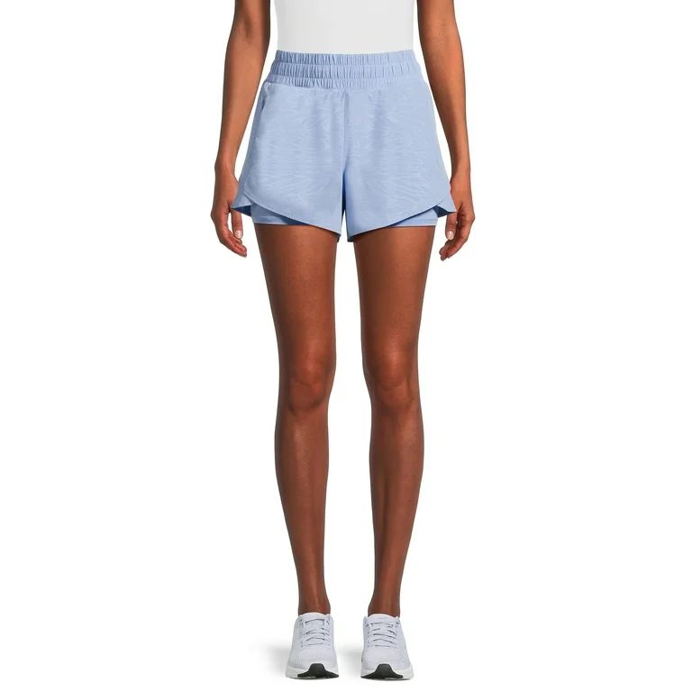 Avia Women's Running Shorts with Bike Liner, 5" Inseam, Sizes XS-XXXL | Walmart (US)