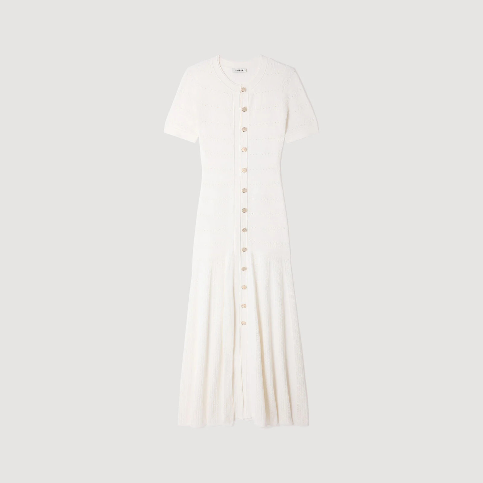 Knit maxi dress | Sandro US | Sandro-Paris US