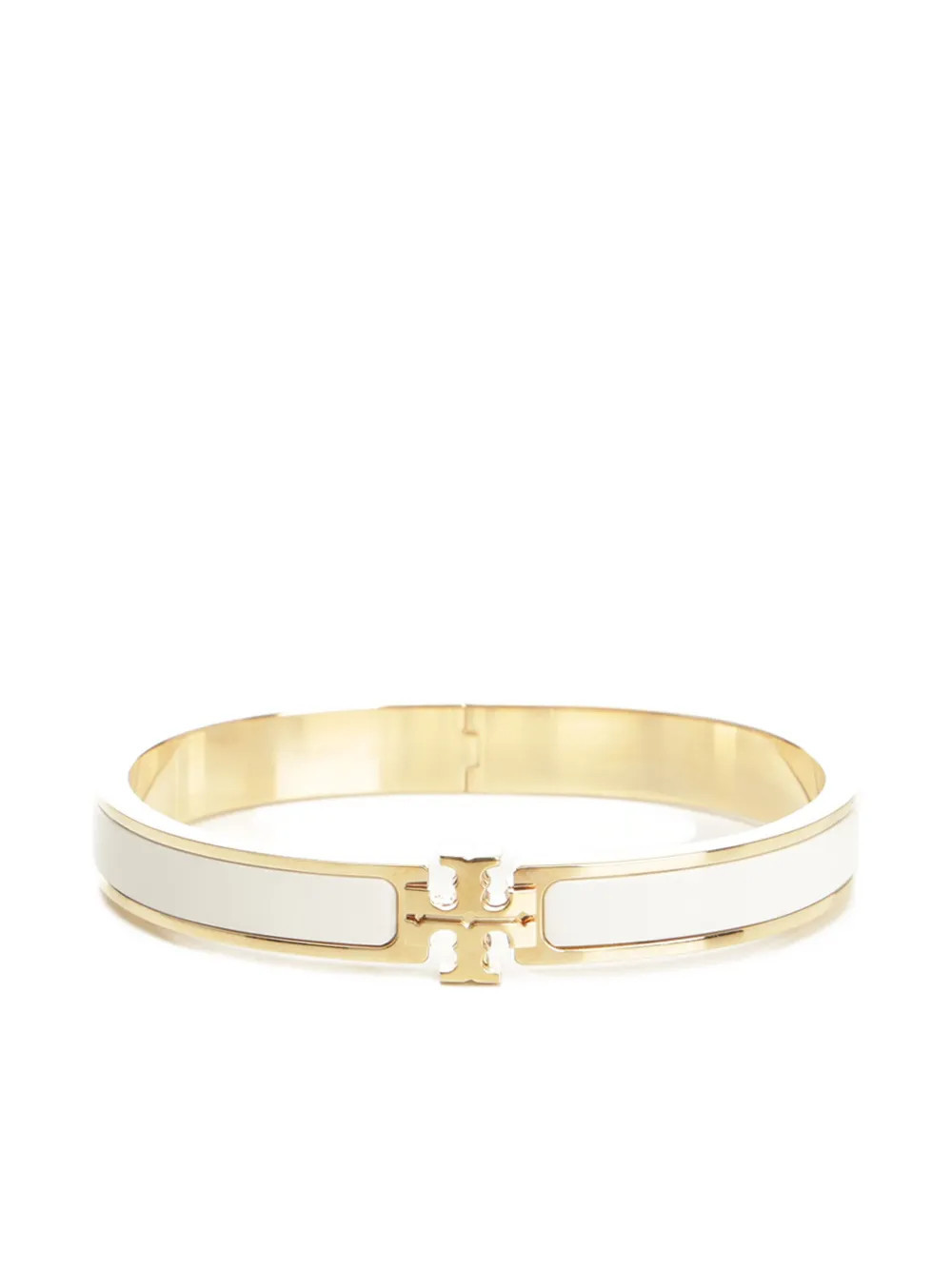 Tory Burch medium Kira bracelet - White | Farfetch Global