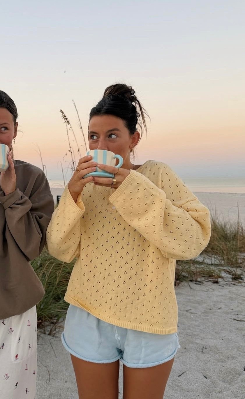 a little butter yellow moment! sweater is coco mccall but found similar options!!

#LTKootd #LTKGiftGuide #LTKHoliday