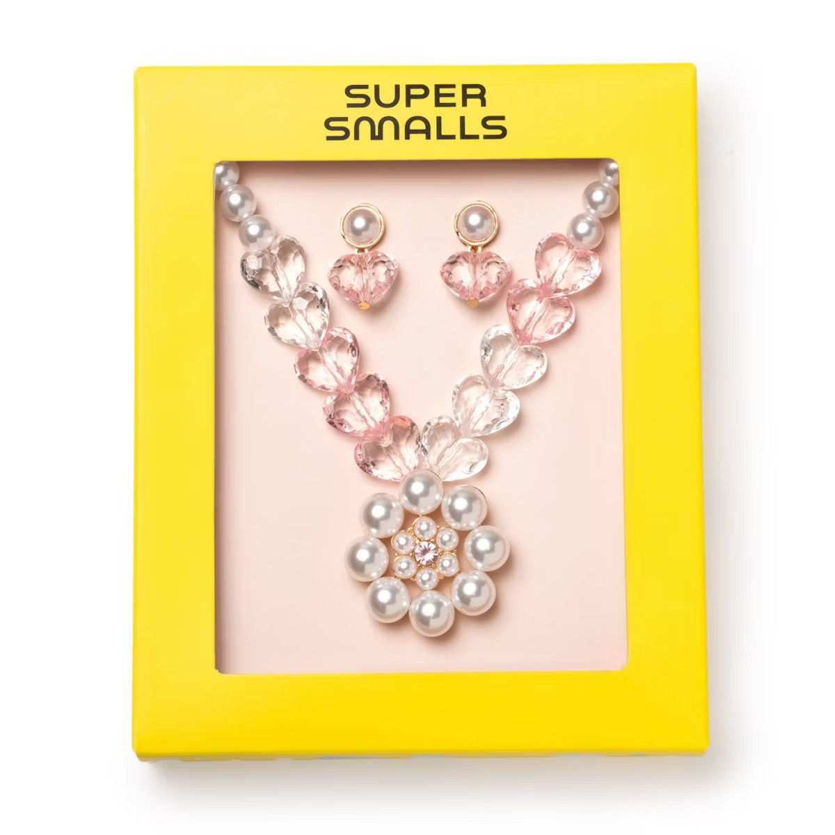 Super Smalls Pink Necklace and Earrings Set | Target