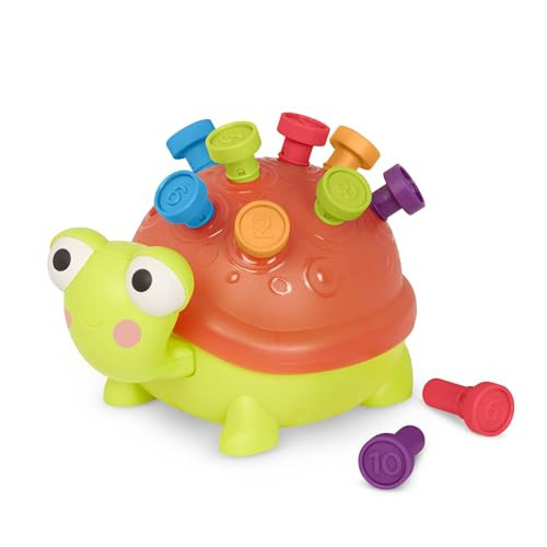 B. toys- Teaching Turtle- 10 Numbered & Colorful Pegs – Learning Toy with Lights & Sounds – Educational Toys for Toddlers, Kids – 18 Months + | Amazon (US)