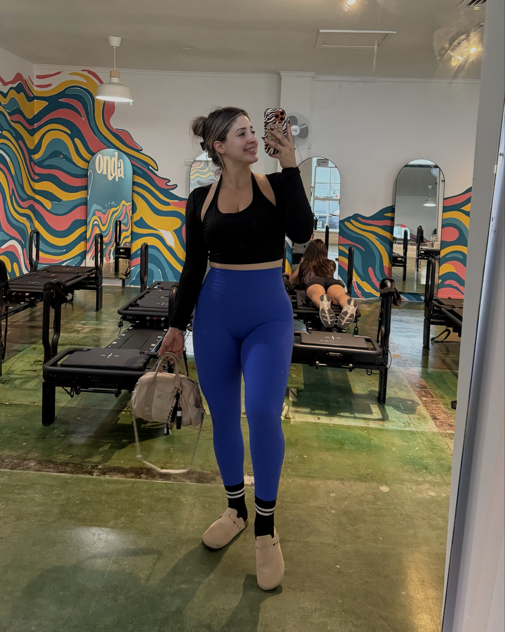 Lagree outfit of the day! 
Tall length, large 

#LTKActive #LTKfitnessgoals #LTKootd