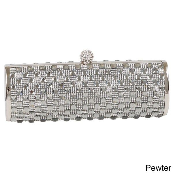 J. Furmani Checkered Crystal Clutch | Bed Bath & Beyond