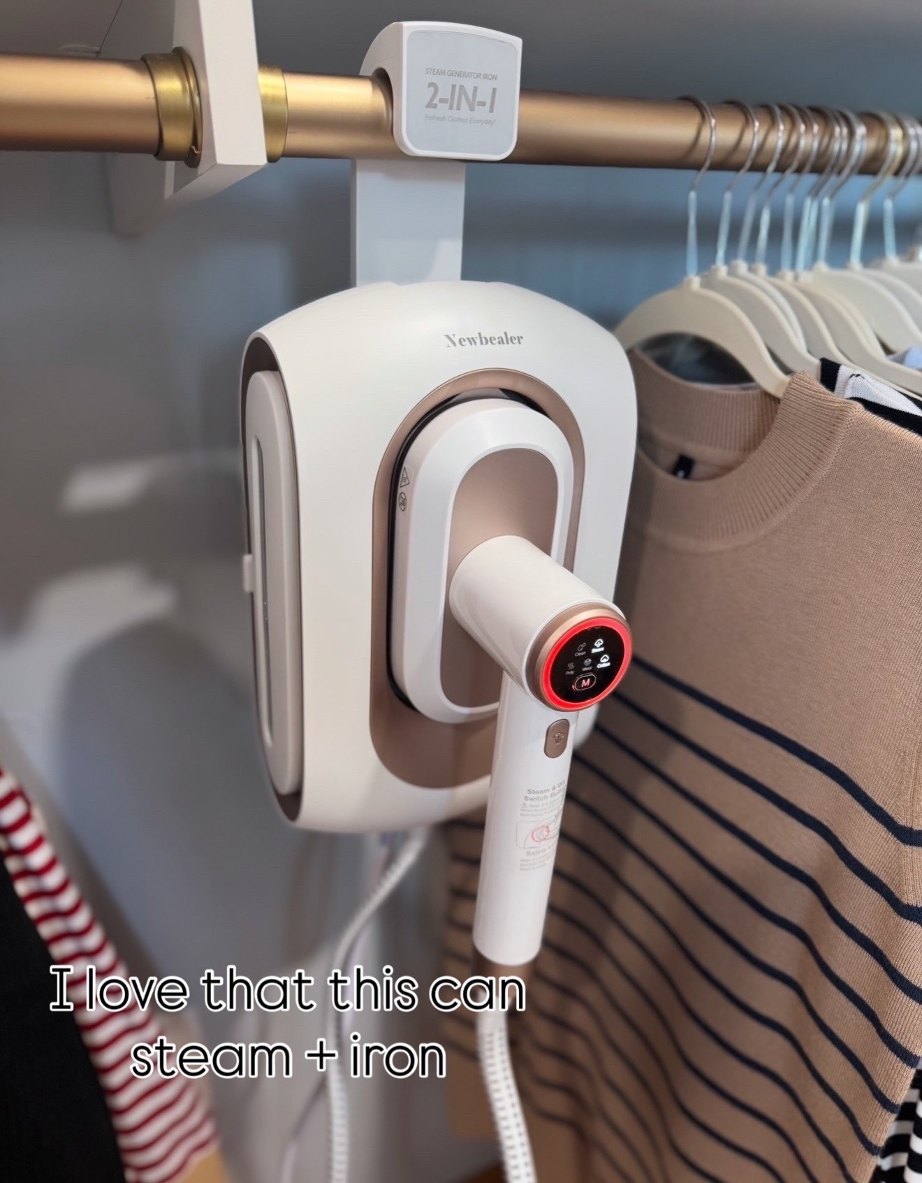 I love when a product can multitask. My new steamer can also act as an iron  

#LTKHome #LTKmomlife