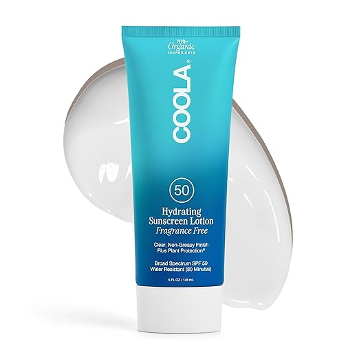 COOLA Organic Sunscreen SPF 50 Sunblock Body Lotion, Dermatologist Tested Skin Care for Daily Pro... | Amazon (US)