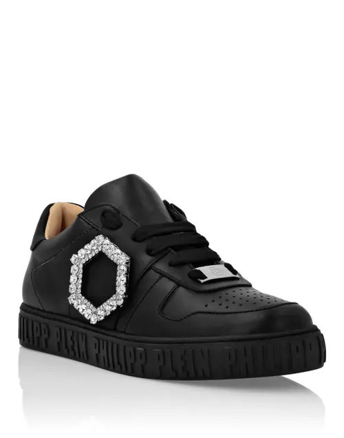 PHILIPP PLEIN Low-Top Sneakers Women in Black/black at Nordstrom, Size 36 | Nordstrom