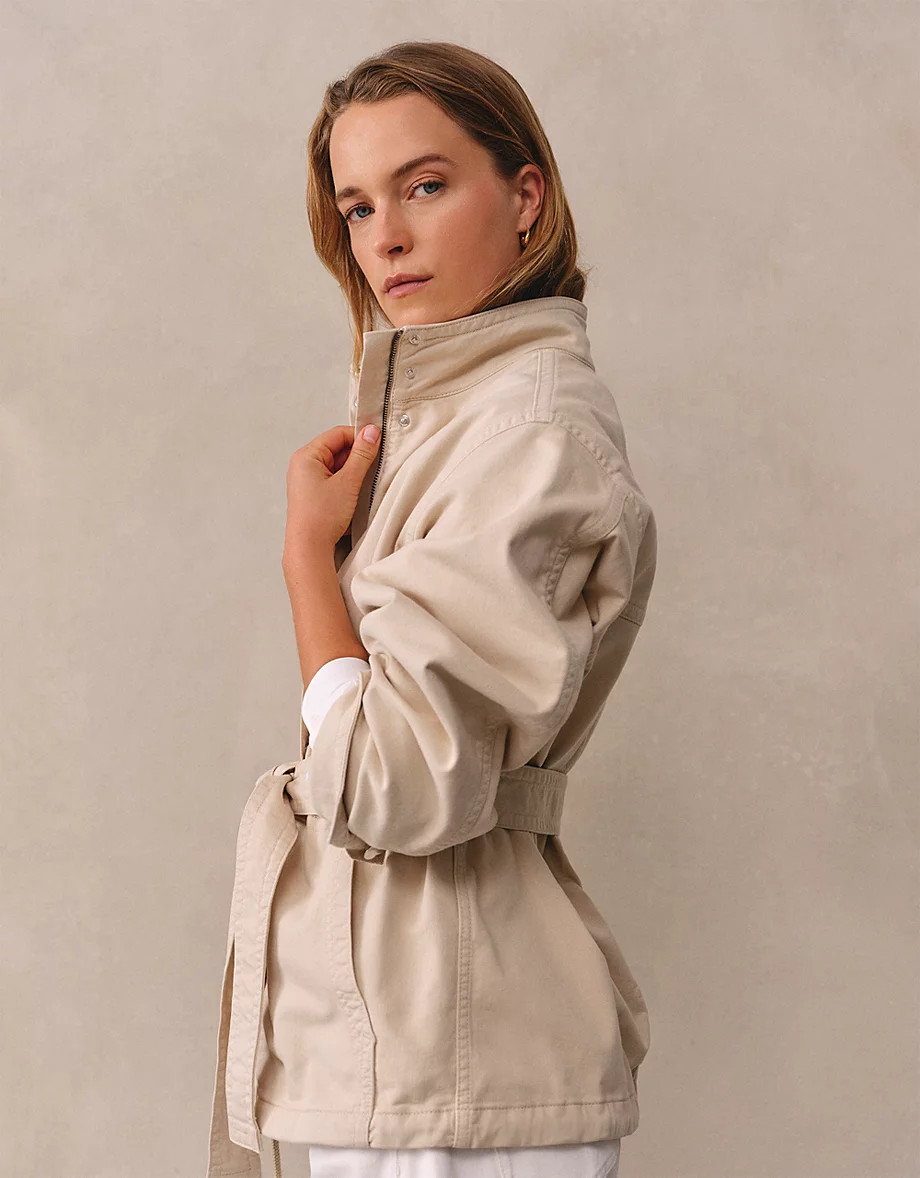 Belted Casual Jacket | The White Company UK & ROW