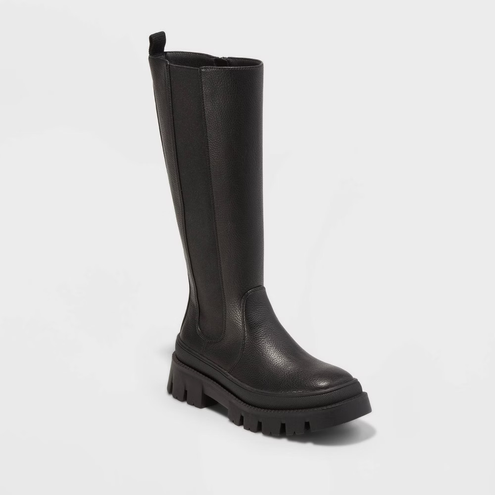 Women's Corene Tall Boots - A New Day Black 7.5 | Target