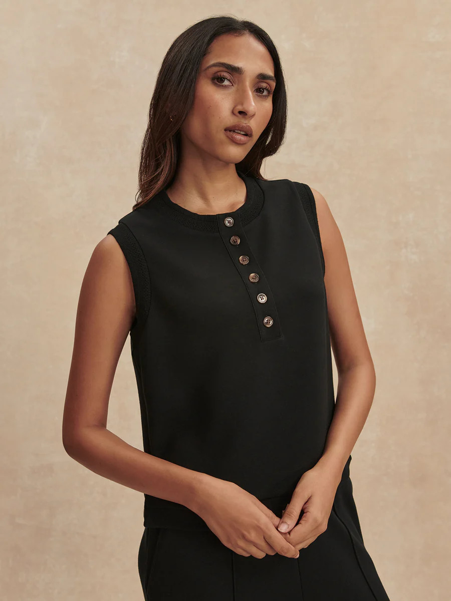 Marla Button Placket Tank | Varley US | Varley US