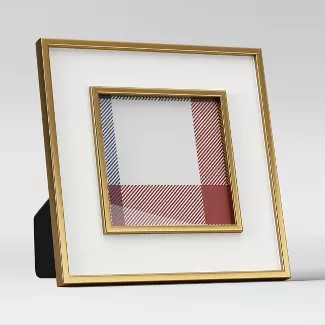 4" x 4" Holiday Single Image Frame White - Threshold™ | Target