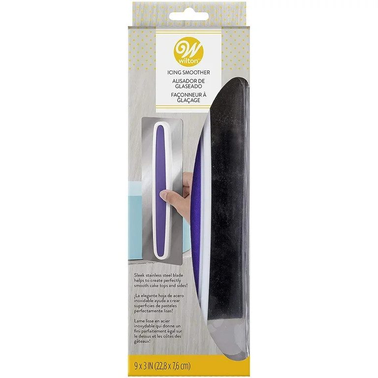 Wilton Stainless Steel Buttercream Icing Smoother, 9 x 3-inch | Walmart (US)