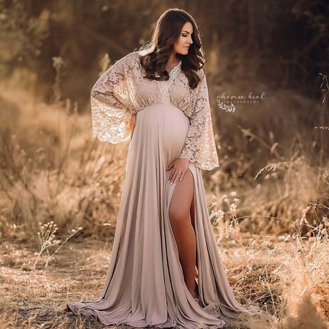 Maternity Dress for Photography Lace Baby Shower Jersey - Etsy Philippines | Etsy ROW