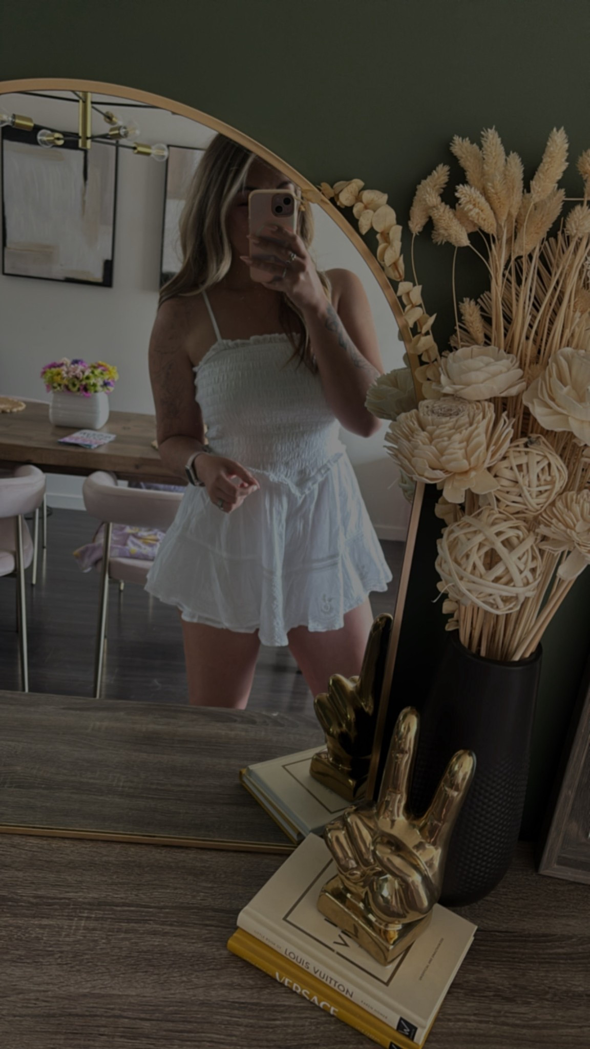 Wearing a small ! 
The best part is that it’s a romper ! 

#LTKsummer #LTKcanada #LTKsale