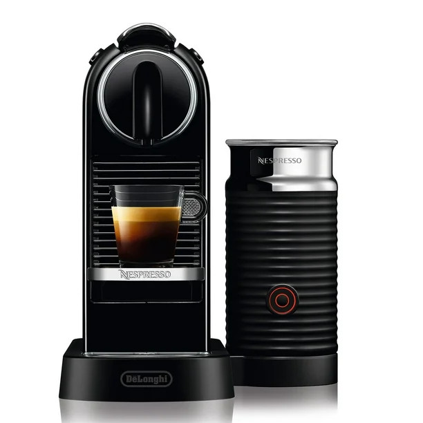 Nespresso CitiZ & Milk Espresso Machine by De'Longhi, Black - Walmart.com | Walmart (US)