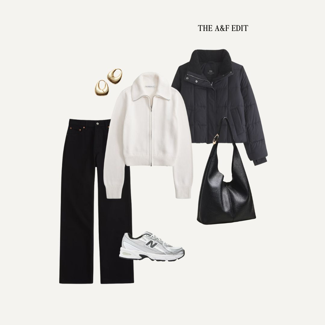 A comfy, cosy & casual outfit

Puffer jacket, winter coat, knitwear, black jeans, straight leg jeans, new balance 

 #LTKuk #LTKautumn #LTKwinter