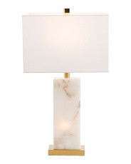 25in Alabaster Table Lamp | Bedroom | Marshalls | Marshalls