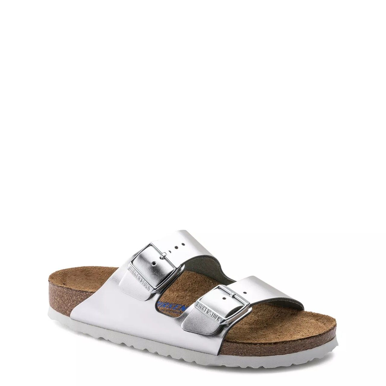 Birkenstock Women's Arizona Soft Footbed Narrow Width Slide Sandal | DSW CA