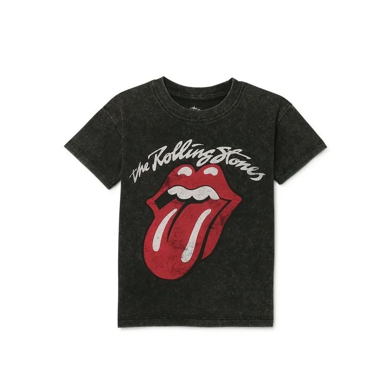 The Rolling Stones Toddler Boys or Girls Short Sleeve Crewneck T-Shirt, Sizes 12M-5T | Walmart (US)