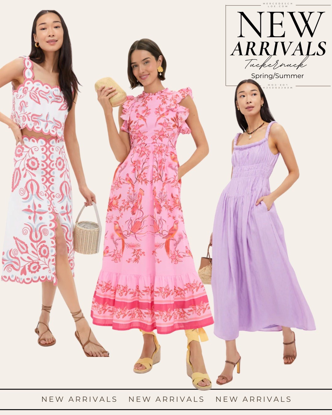 Tuckernuck new arrivals. One of my favorite brands this year. From floral flowy dresses to mini patterns or bikinis. They have everything! 

#LTKTravel #LTKWatchNow #LTKSeasonal