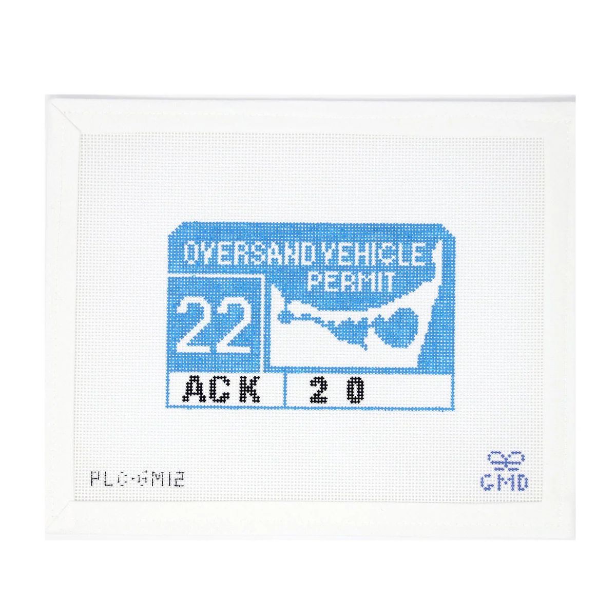 ACK Beach Permit | Greystone Needlepoint