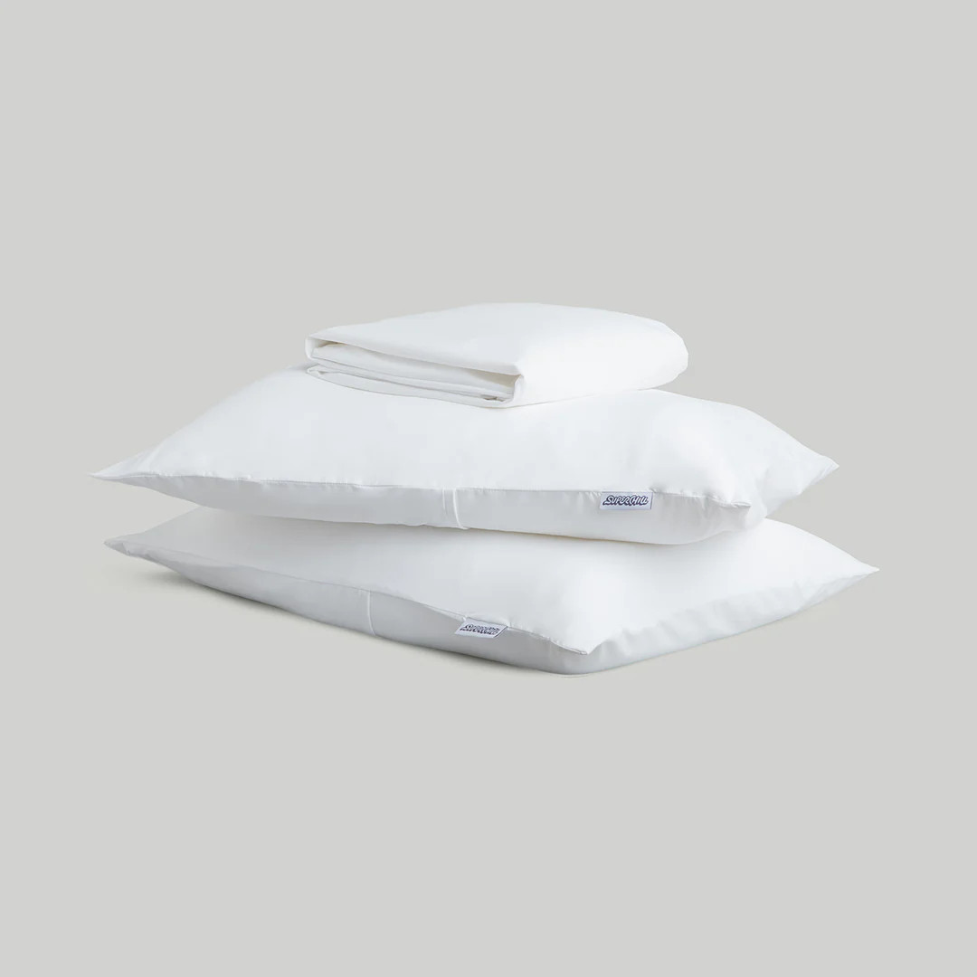 SuperChill Cooling Sheet Set (Fitted Sheet + 2 Pillowcases) | Ice Blankets