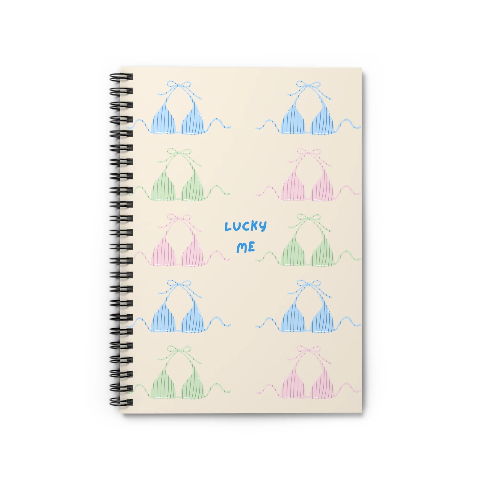 Lucky Me Spiral Notebook | Get Lucky Charmed