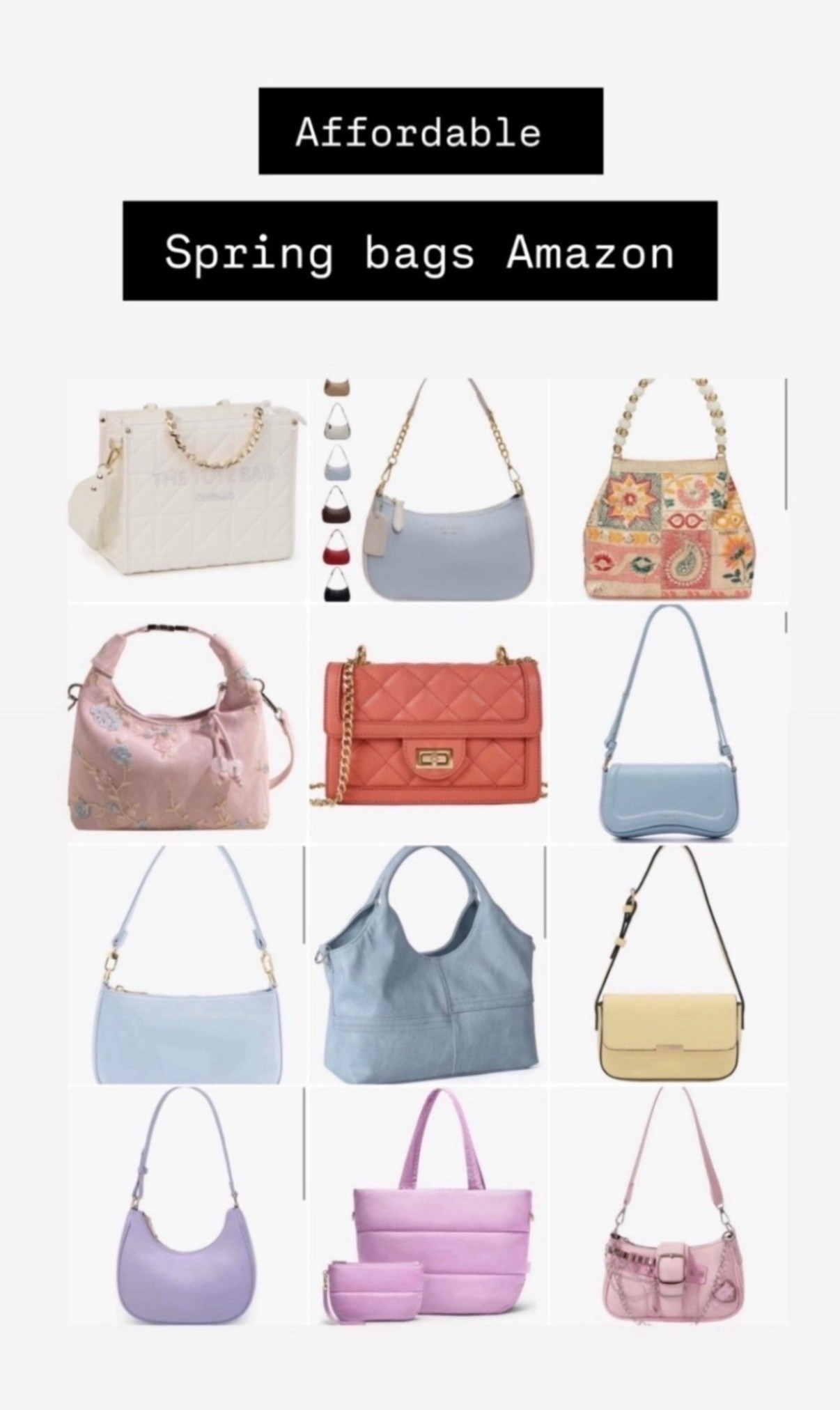 spring bags 