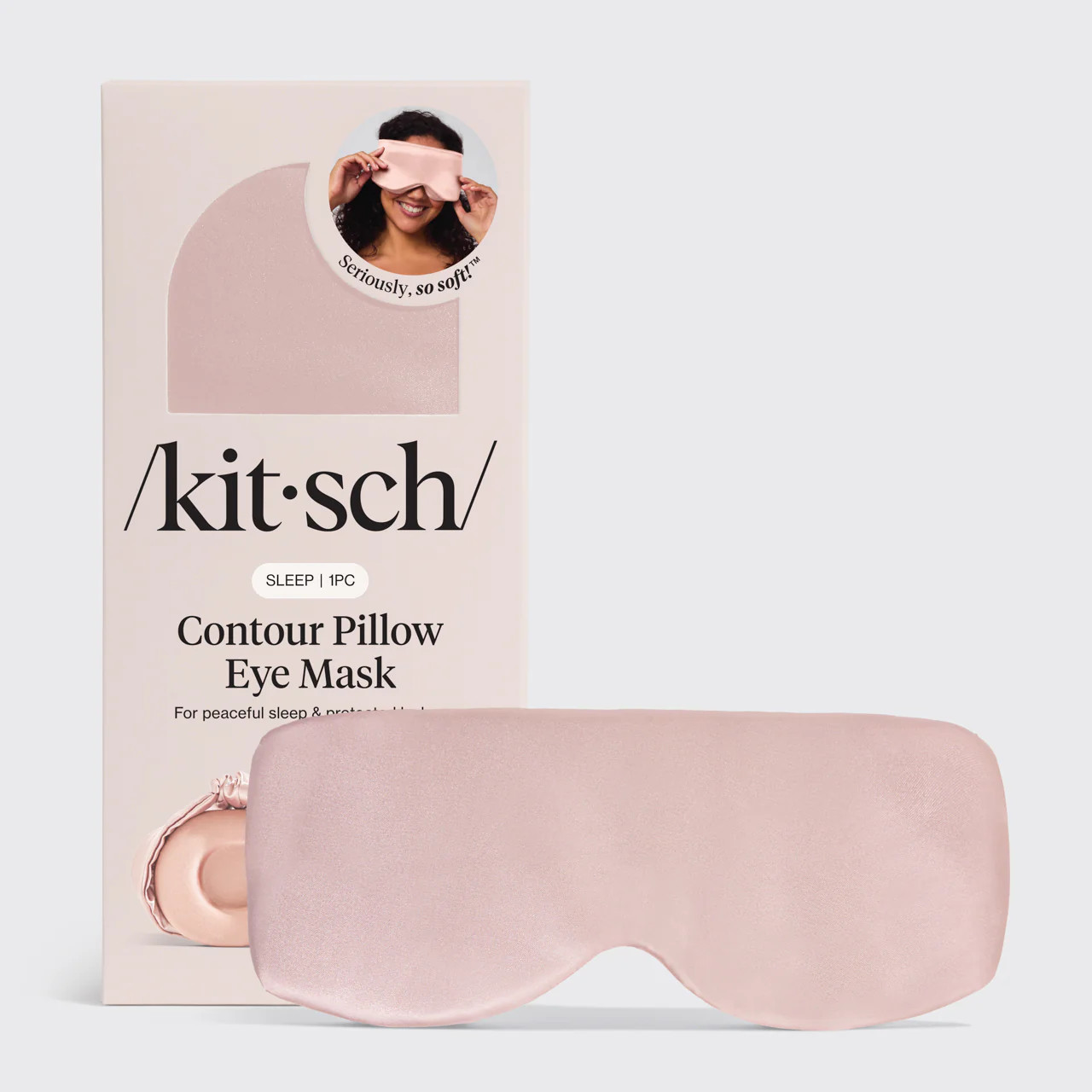 Blush Contour Pillow Eye Mask | Kitsch