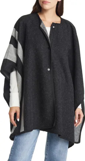 Treasure & Bond Blanket Stripe Cape | Nordstrom | Nordstrom