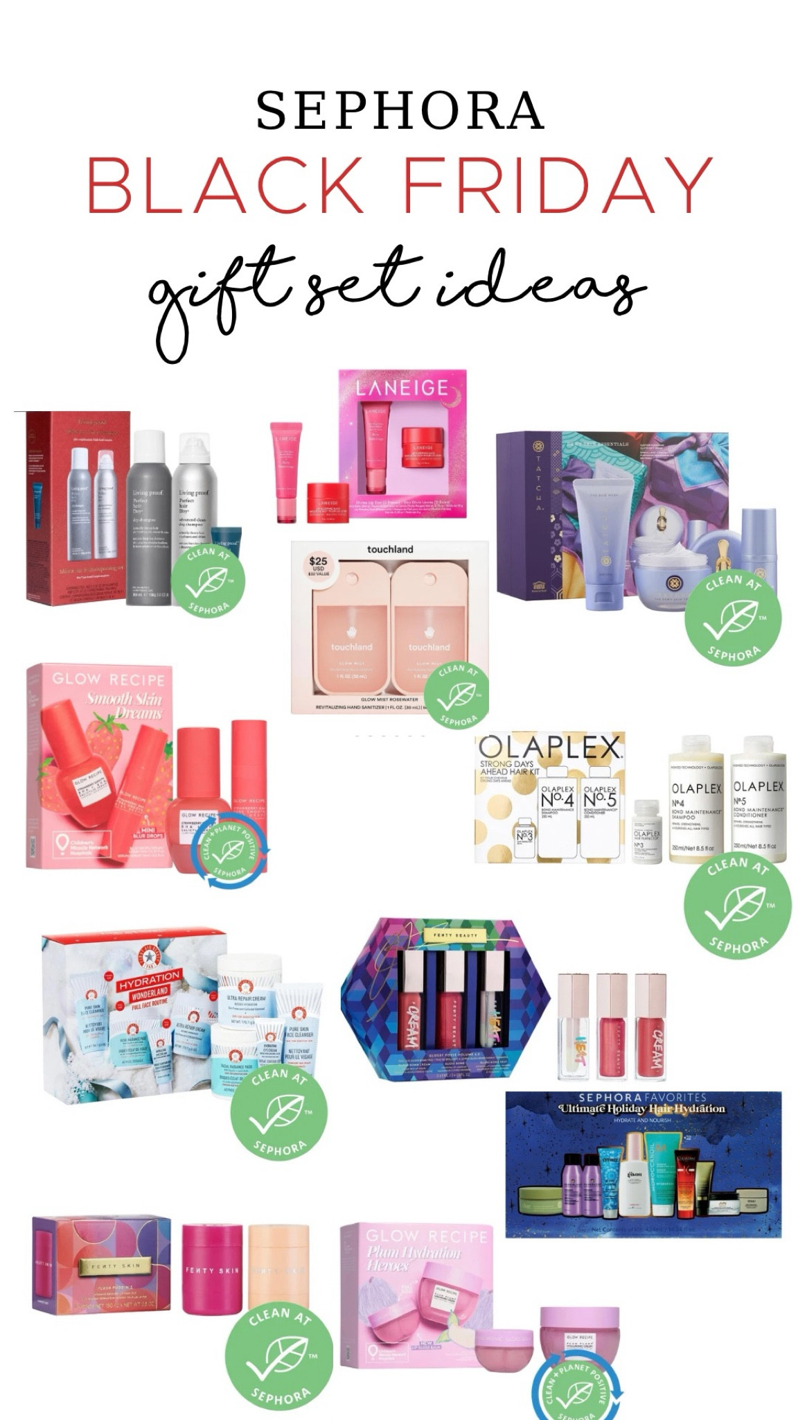 Gift set ideas for any of the beauty lovers on your list (or even for yourself)! #sephora

#LTKCyberWeek #LTKbeauty #LTKGiftGuide