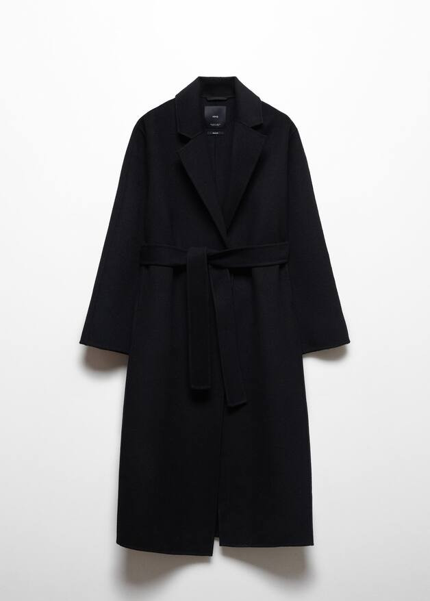 Belt handmade coat | MANGO (UK)