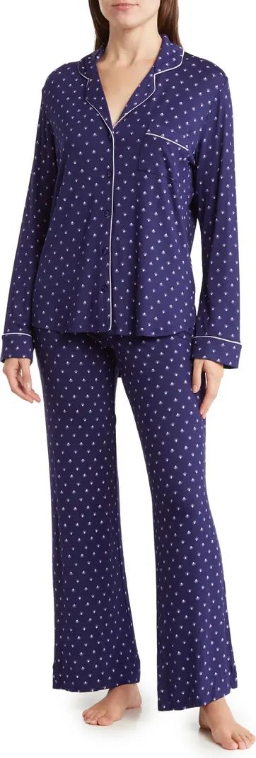 Tranquility Long Sleeve Shirt & Pants Two-Piece Pajama Set | Nordstrom Rack