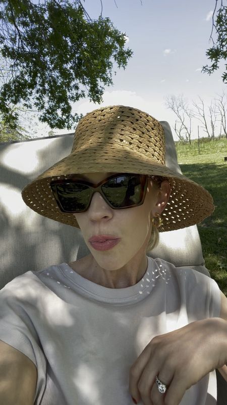 I’ve been wearing this straw bucket hat so much! Great fit and structure - under $25! Perfect for  travel or any summer activities 

#LTKVideo #LTKtravel #LTKfindsunder50