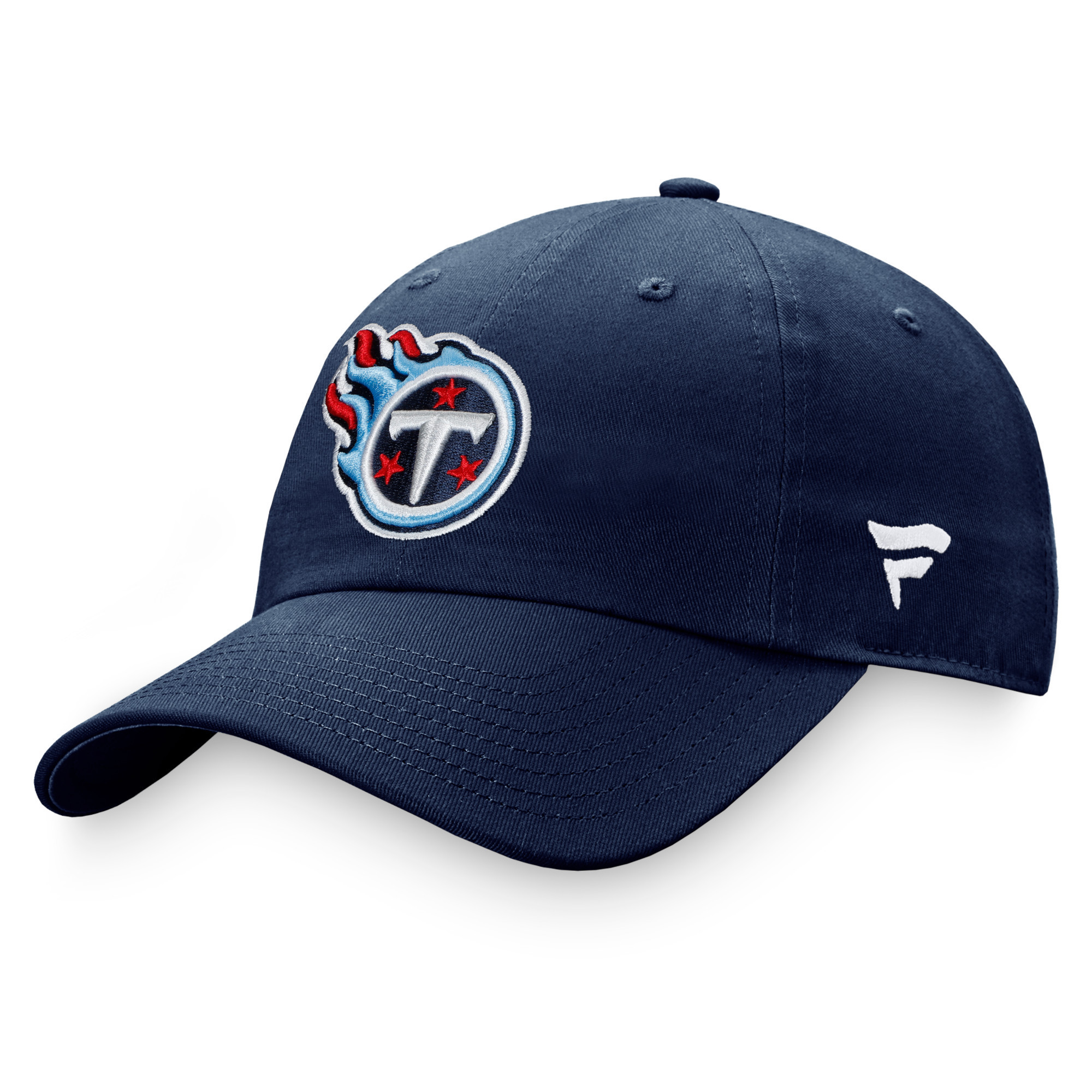 Men's Fanatics Navy Tennessee Titans Fundamental Adjustable Hat | Fanatics